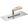 Smoothing trowel serrated280x130mm 6x 6mm
